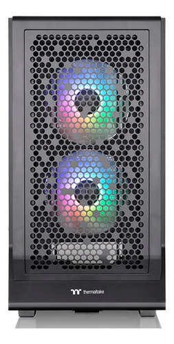 Capa Thermaltake Ceres 330 Tg Argb E-ATX, cor preta