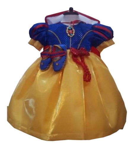 Disfraz Vestidos Princesas Disney Premium Talla 1 Año 