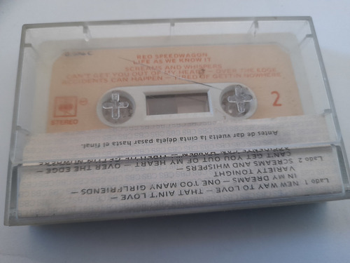 Cassette De Reo Speedwagon Life As We Know It (#1406 (Usado)