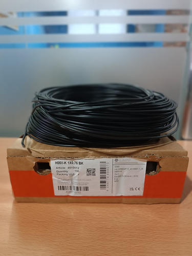 Cable 18 Awg Marca Lapp Caja De 100 Mts 4510022