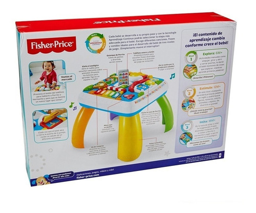Fisher Price Mesa Multiaprendizaje Interactiva Bilingüe