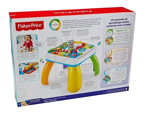 Fisher price Mesa Multiaprendizaje Bilingüe Mesa Actividades Bebé