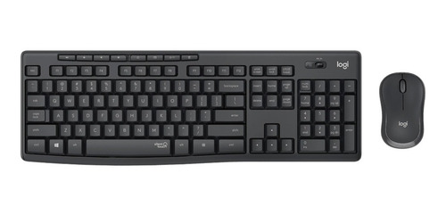 Combo Teclado Y Mouse Logitech Mk295 Wireless Gtia Oficial 