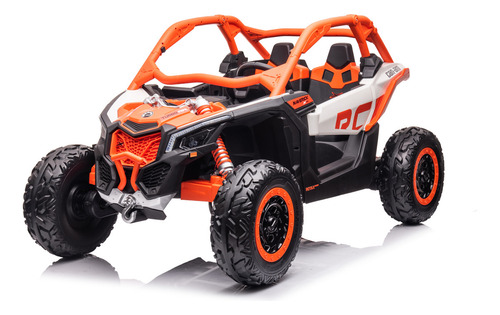 Montable Eléctrico Para Niños Aeiou Can-am Kdca001 Color Naranja