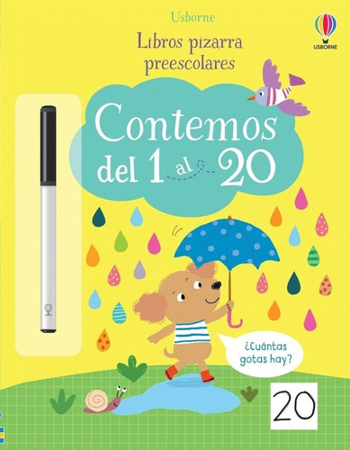 Contemos Del 1 Al 20. Libros Pizarra Preescolares