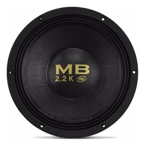 Tipo De Alto-falante Eros E-12 Mb 2.2 K Para Carro/caminhonete Cor Preto De 8o X 12 X 1 Unidade