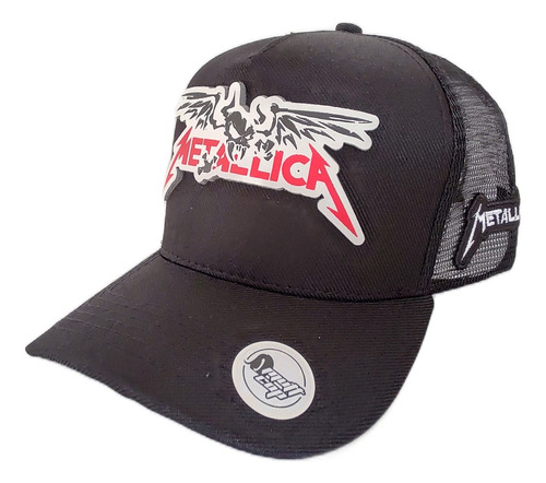 Gorra Trucker Metalica Heavy Metal