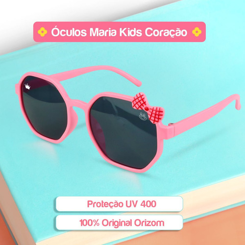 Relogio Digital Infantil Rosa + Oculos Proteção Uv + Caixa K