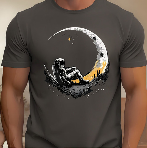 Camiseta Holgada Informal De Manga Corta Con Cuello Redondo