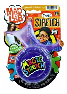 Mad Lab Magic Stretch Slime Morado Ja-ru Inc Toys