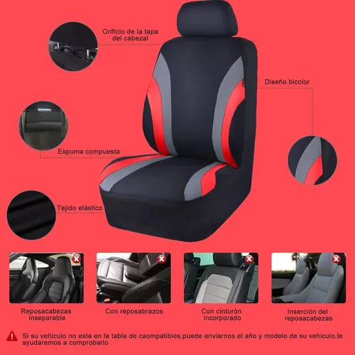Fundas Para Asientos De Automovil, Cubre Asientos Para Auto