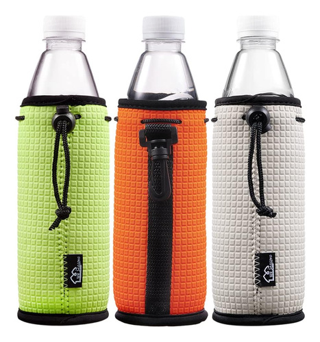 Fundas De Neopreno Botellas De Agua De 16-18 Oz, Aislan...