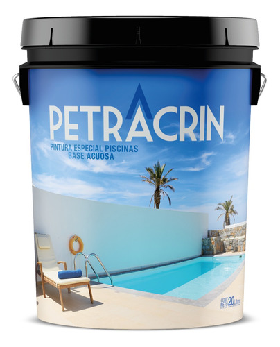 Pintura Para Piscinas Piletas Al Agua 20 Lts  Colores