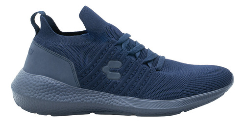 Tenis Para Hombre Walking Relax Charly Color Marino Suela Ev