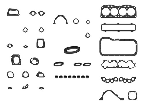 Juegos De Juntas Motor Y Retenes - Fiat 128-147, 1300cc