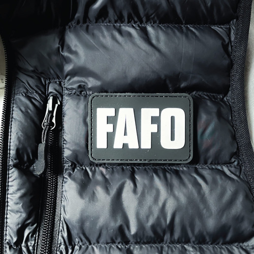 Parche Moral De Pvc Fafo: Joder Y Descubrir, Parches Táctic