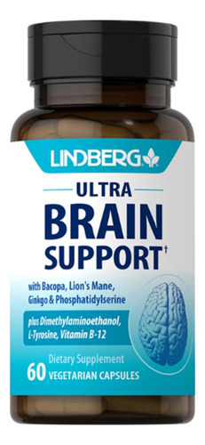 Ultra Brain Support Bacopa Lion's Gink - L a $72500