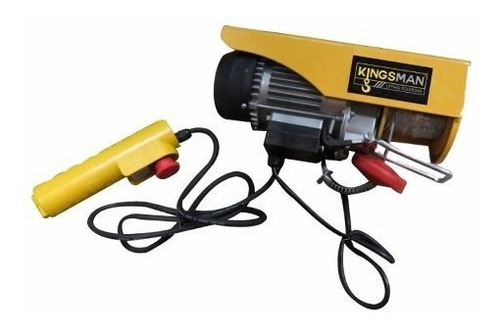 Polipasto Electrico 500-1000kg Cable 20 Metros 220v Kingsman