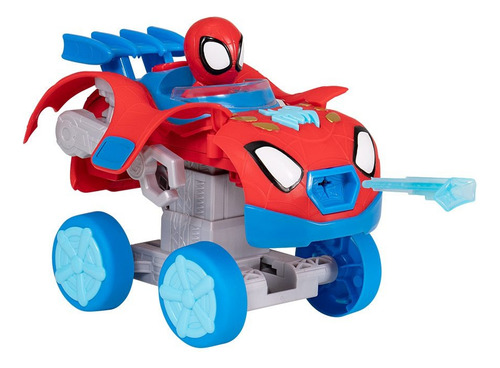Spidey Amazing Friends Vehículo Spidey Mech Web Crawler Auto