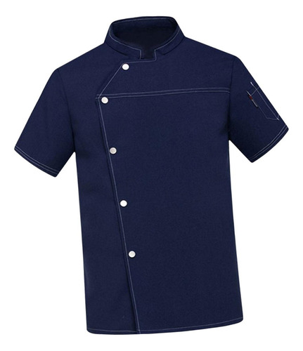 3 Hombres Mujeres Chef Coat Jacket Verano Chef Ropa Chef