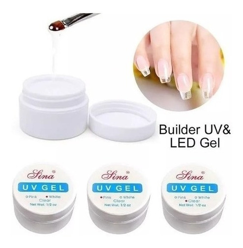 Gel Uv Para Uñas X 2 Unids