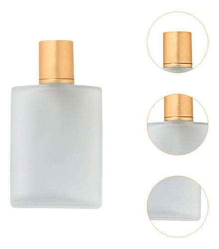 3 Botella De Spray De Vidrio Esmerilado, Botella De 25ml