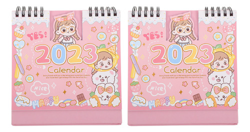 Mini Calendario De Escritorio Multifunción Paper Notebook 20