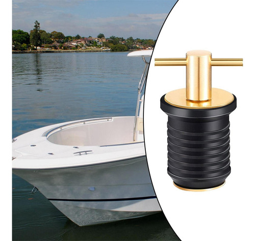 2 Tapones De Drenaje Para Embarcaciones Marinas De 3/4 O 1-1