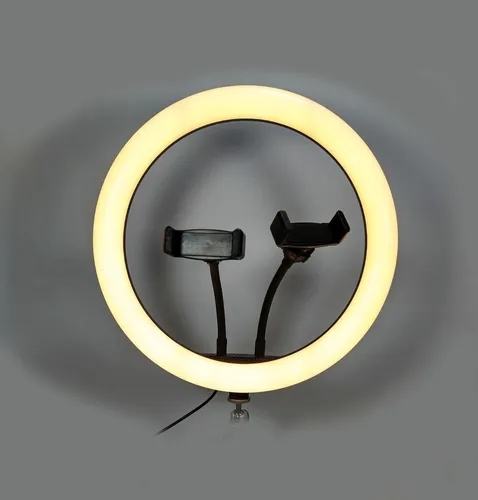 Aro De Luz De 30 Cm Doble Soporte Y Tr pode De 2m