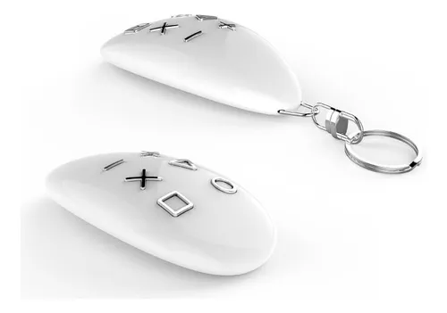 Fibaro Fgkf601 Zw5 Keyfob Zwave Scene Controller Blanc