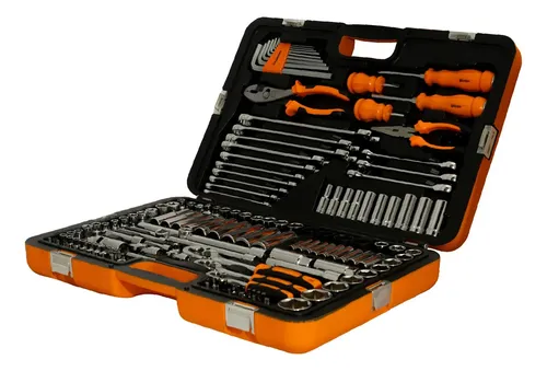 Juego Caja De Herramientas Lusqtoff SHL150-9 150 Piezas Racing