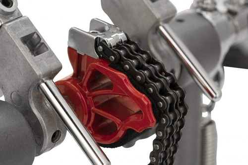 Pedal Doble Pearl Eliminator Bombo Doble Mazo P1032 Rojo
