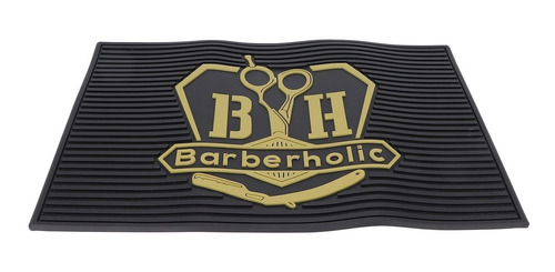 Alfombra Silicona Antideslizante Para Barberos Profesional