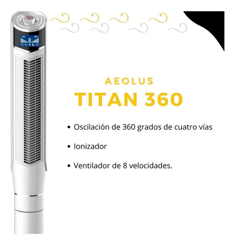 Ventilador de torre Aeolus Titan 360