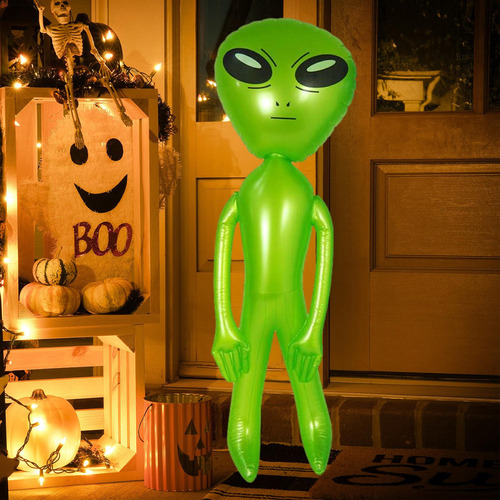 Nuevo Muñeco Inflable Extraterrestre Inflable Novedad Pvc