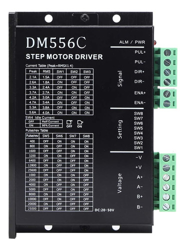 Controlador Motor Paso Modulo Control Carcasa Metal Para