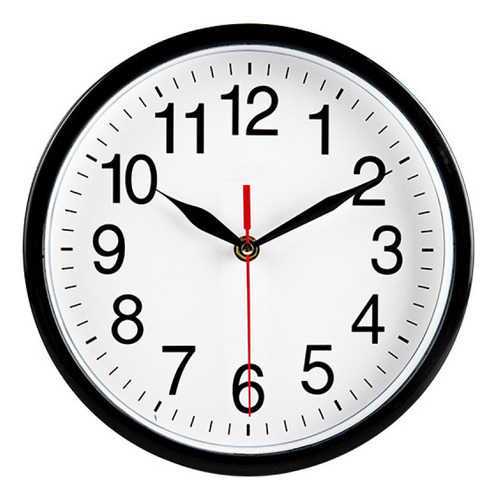 Reloj De Pared Antivaho Hermoso Reloj De Cuarzo Naranja