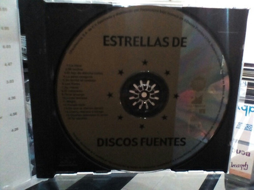 Cd Estrellas De Discos Fuentes Varios Sonidero Cumbia Salsa (Usado)