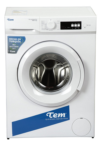 Lavarropas automático Tem hasta 6kg 220V color blanco