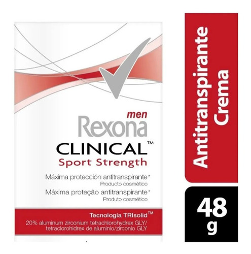 Rexona Clínical Sport Strength Caballero - g a $520