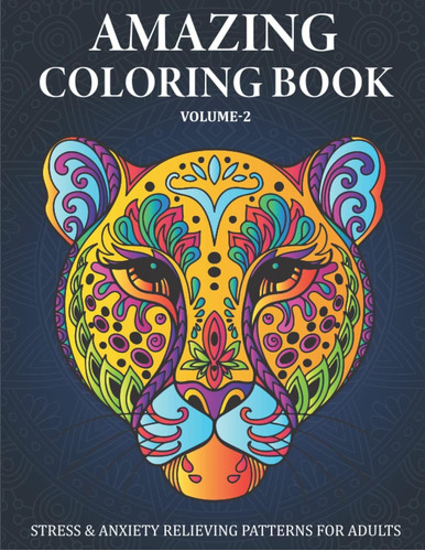 Libro: Amazing Coloring Book Vol - 2: Stress, Anxiety Reliev