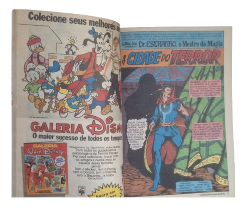 Hq Gibi Superaventuras Marvel N. 3 Set 1982 Raro E Ótimo! (Usado)