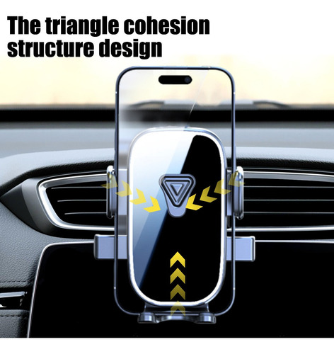 Soporte Para Teléfono Móvil Con Ventilación De Coche, 2 Unid