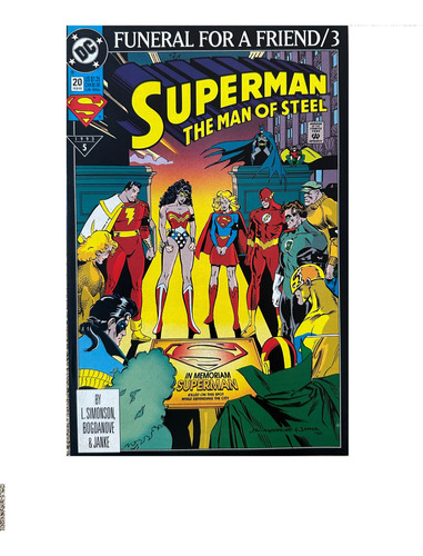 Superman: The Man Of Steel (1991) #20. Dc. Ingles.