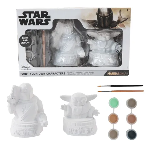 comprar Set De Figuras Para Pintar Tus Propias Figuras Star Wars Man