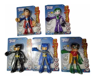 Figuras Flextreme Justice League Set De 5 Figuras Dc Comics