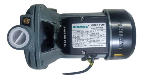 Bomba De Agua Centrifuga  1hp Marca Shimge 220v  Cpm158