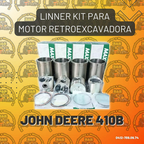 Linner Kit Para Retroexcavadora John Deere 410b