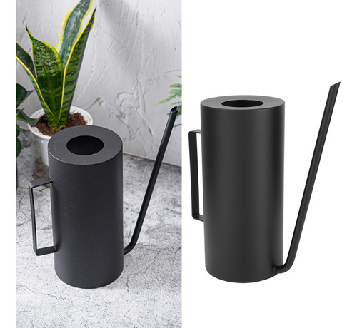 Maceta De Acero Inoxidable Con Caño Largo Para Plantas De Fl