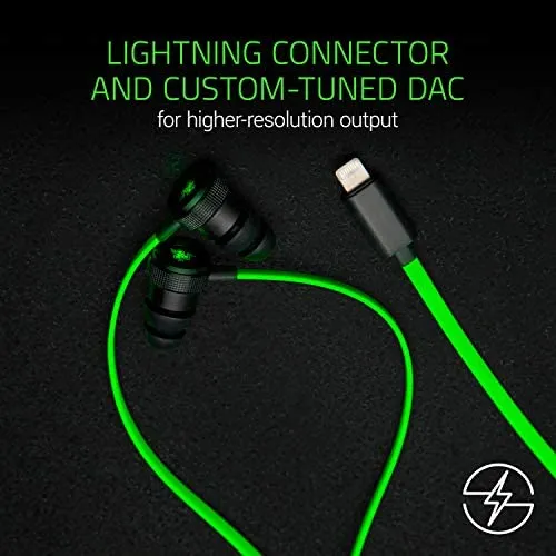 Auriculares Razer Hammerhead Para Ios: Dac - Tecnología De C